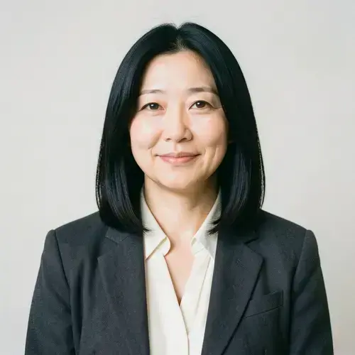 投資部長 田中優希のポートレート